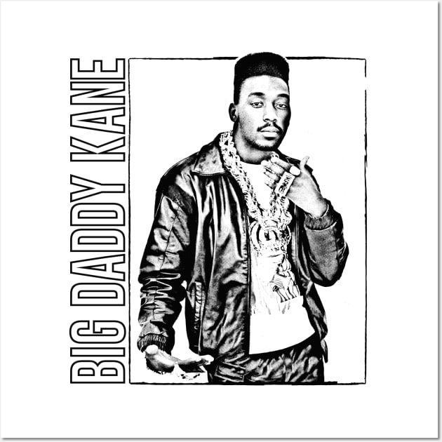 --- Big Daddy Kane --- Wall Art by unknown_pleasures